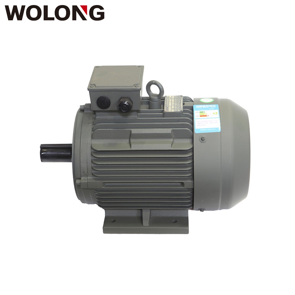 WOLONG/臥龍工業電機 YE3超高效率三相異步電動機   4極11KW~55W三相異步電機